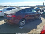 2016 Ford Fusion Se Burgundy vin: 3FA6P0H77GR225216