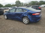 2016 Ford Fusion Se Blue vin: 3FA6P0H77GR254182