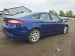 2016 Ford Fusion Se Blue vin: 3FA6P0H77GR317555