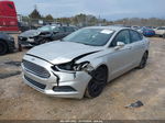 2016 Ford Fusion Se Silver vin: 3FA6P0H77GR374953