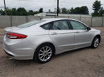 2017 Ford Fusion Se Silver vin: 3FA6P0H77HR173541