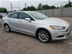 2017 Ford Fusion Se Silver vin: 3FA6P0H77HR173541