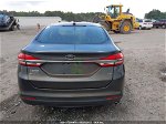 2017 Ford Fusion Se Gray vin: 3FA6P0H77HR226514