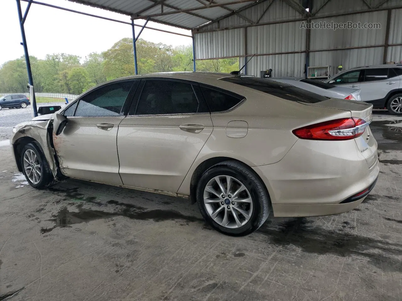 2017 Ford Fusion Se Gold vin: 3FA6P0H77HR245967