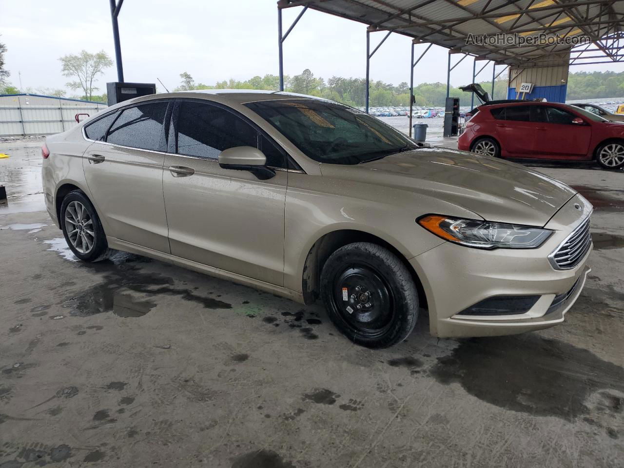 2017 Ford Fusion Se Gold vin: 3FA6P0H77HR245967