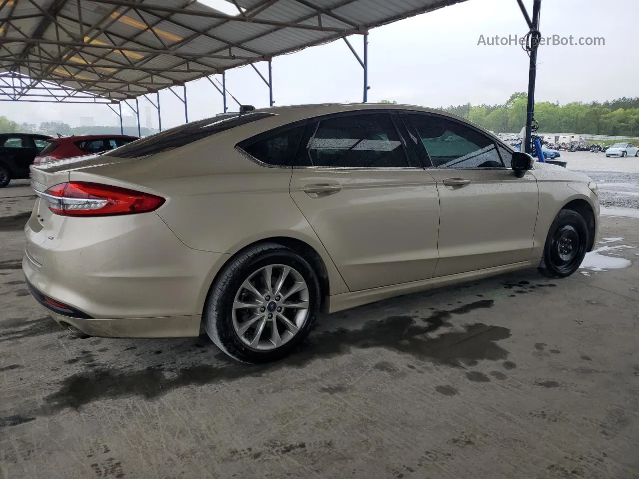 2017 Ford Fusion Se Gold vin: 3FA6P0H77HR245967