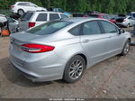 2017 Ford Fusion Se Silver vin: 3FA6P0H77HR370757