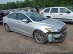 2017 Ford Fusion Se Silver vin: 3FA6P0H77HR370757