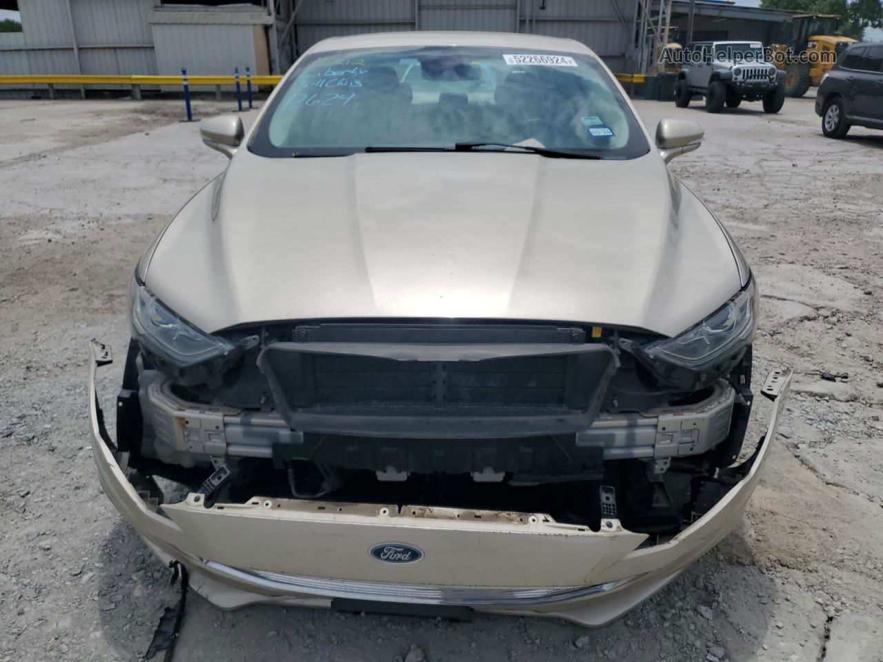 2017 Ford Fusion Se Gold vin: 3FA6P0H77HR382990