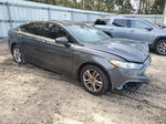 2018 Ford Fusion Se Charcoal vin: 3FA6P0H77JR135538