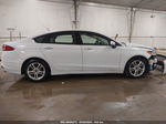 2018 Ford Fusion Se White vin: 3FA6P0H77JR250138