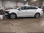 2018 Ford Fusion Se White vin: 3FA6P0H77JR250138