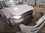 2018 Ford Fusion Se White vin: 3FA6P0H77JR250138