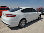 2013 Ford Fusion Se White vin: 3FA6P0H78DR141806