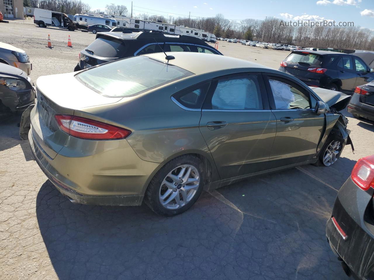 2013 Ford Fusion Se Gold vin: 3FA6P0H78DR177558