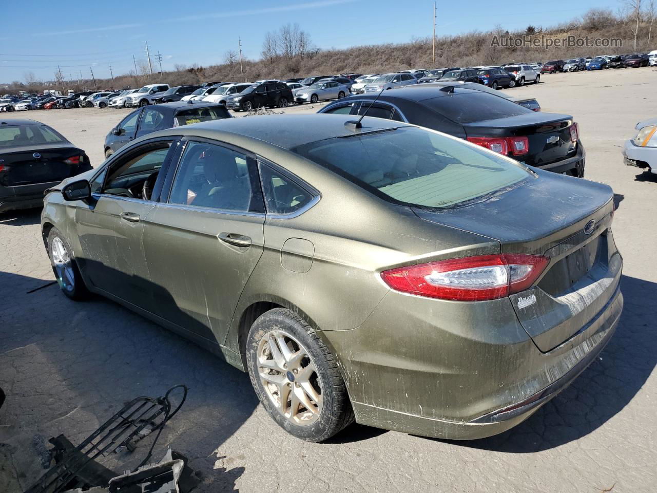 2013 Ford Fusion Se Gold vin: 3FA6P0H78DR177558