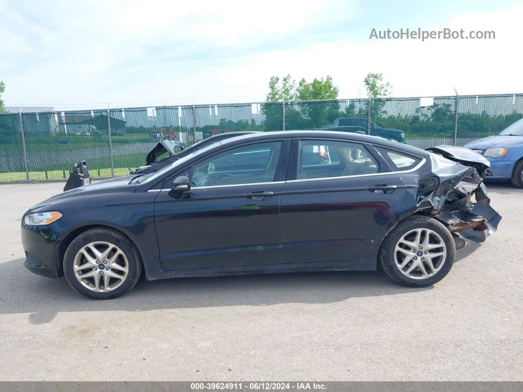 2013 Ford Fusion Se Black vin: 3FA6P0H78DR288367