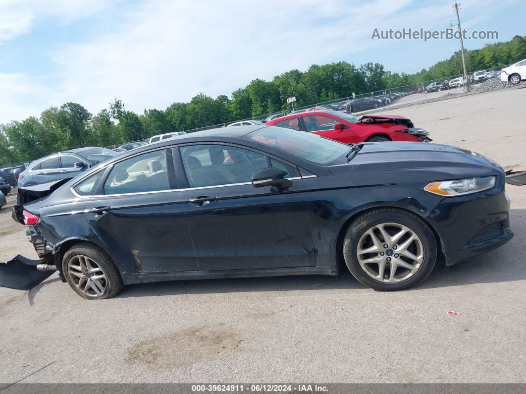 2013 Ford Fusion Se Black vin: 3FA6P0H78DR288367