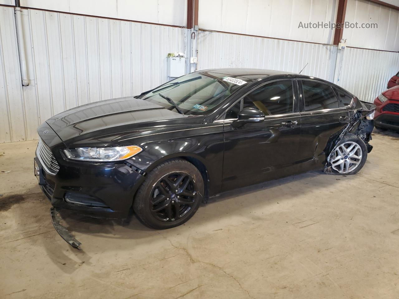 2013 Ford Fusion Se Black vin: 3FA6P0H78DR389277