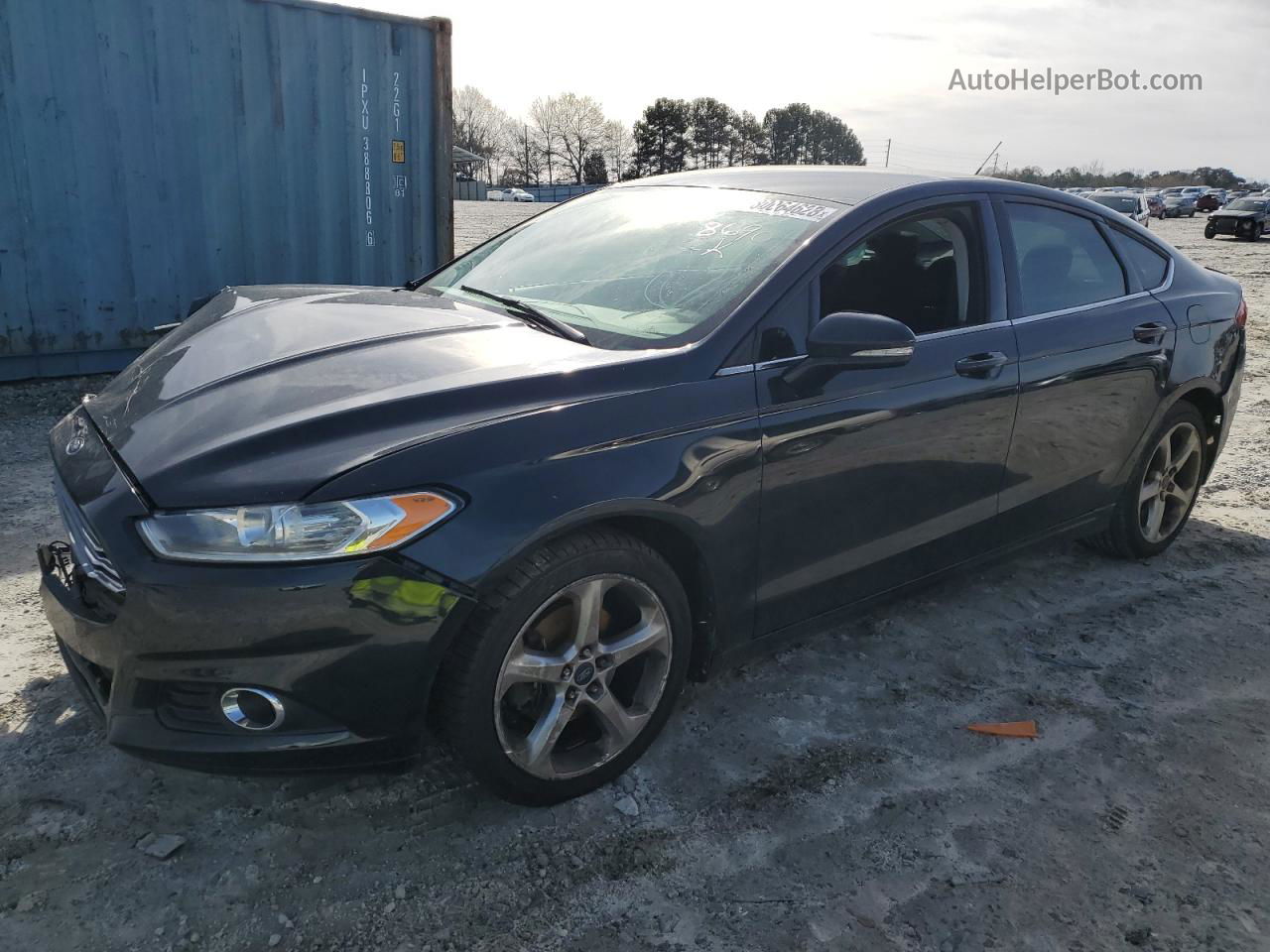 2014 Ford Fusion Se Black vin: 3FA6P0H78ER118690