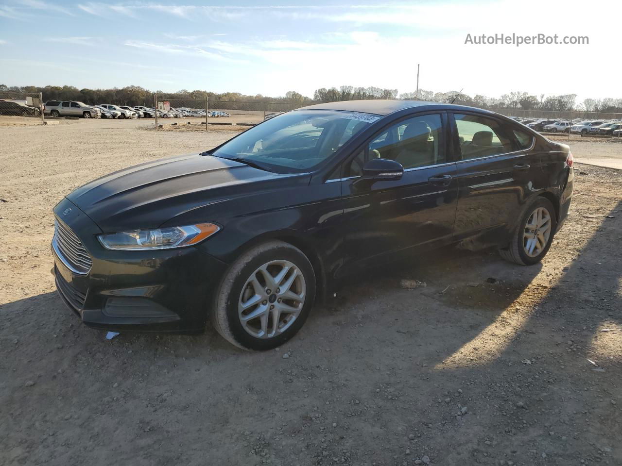 2014 Ford Fusion Se Black vin: 3FA6P0H78ER242913