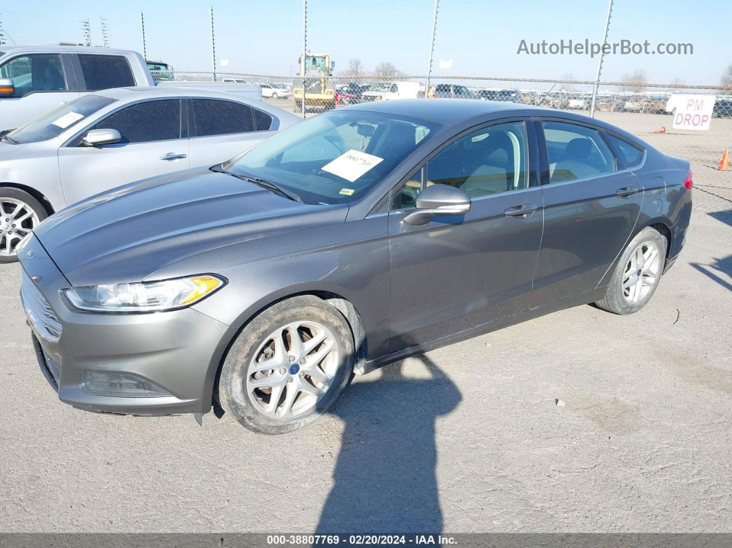 2014 Ford Fusion Se Серый vin: 3FA6P0H78ER261851