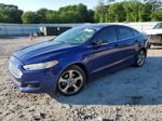 2014 Ford Fusion Se Blue vin: 3FA6P0H78ER372318