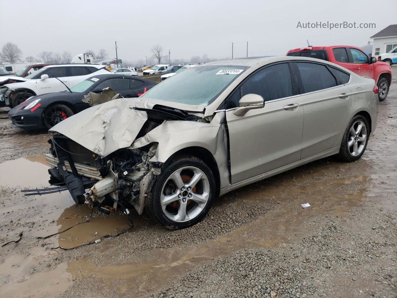 2015 Ford Fusion Se Gold vin: 3FA6P0H78FR125771