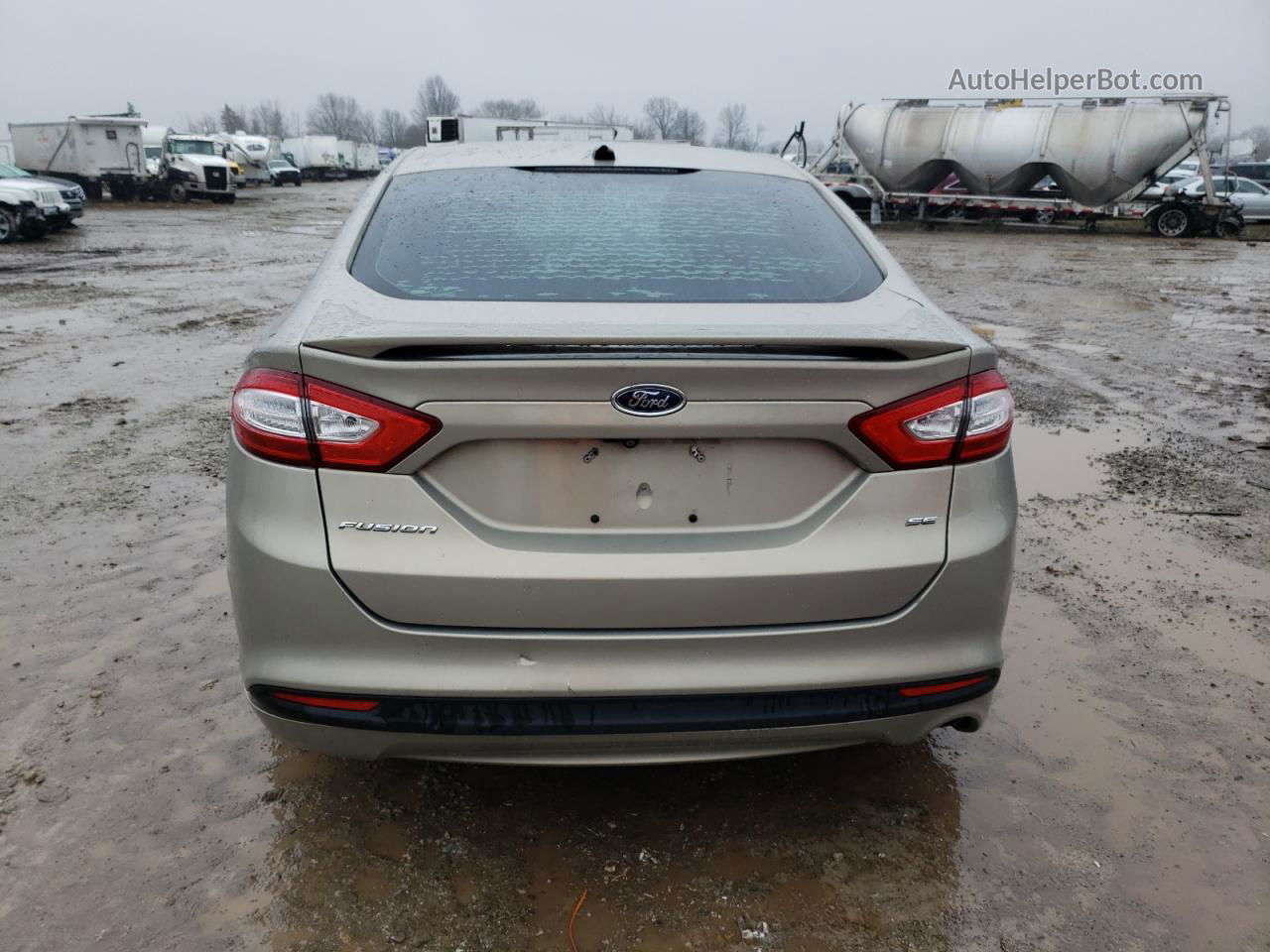 2015 Ford Fusion Se Gold vin: 3FA6P0H78FR125771