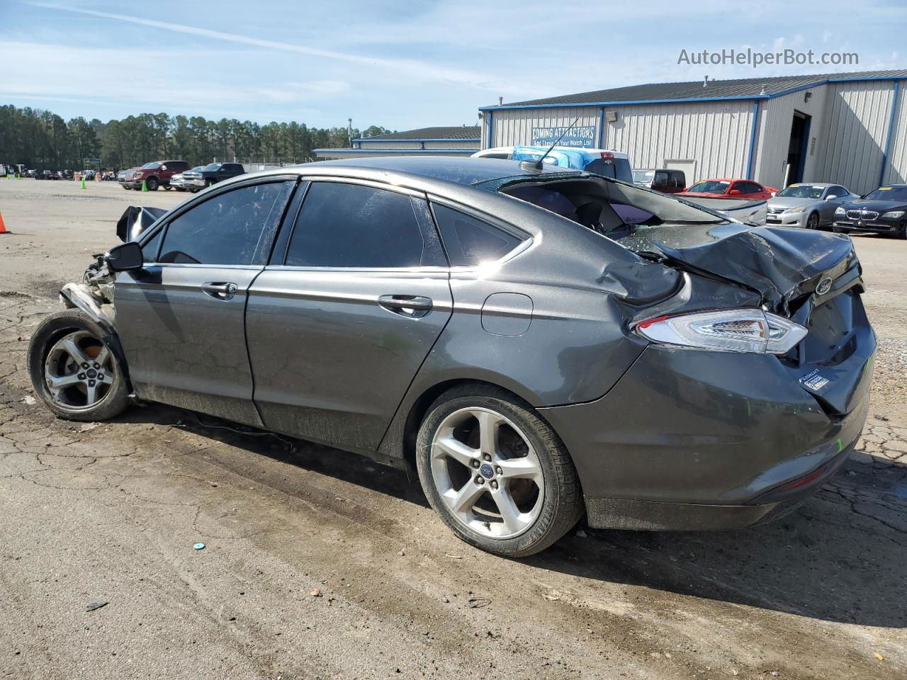 2015 Ford Fusion Se Charcoal vin: 3FA6P0H78FR141632