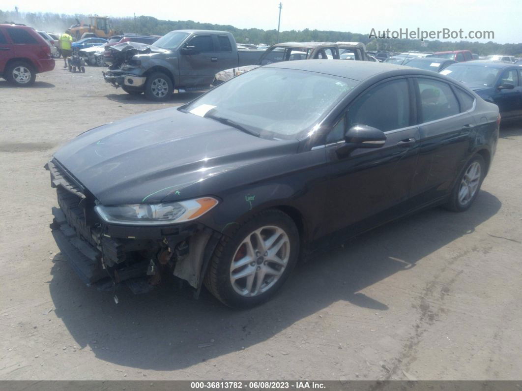 2015 Ford Fusion Se Black vin: 3FA6P0H78FR276304