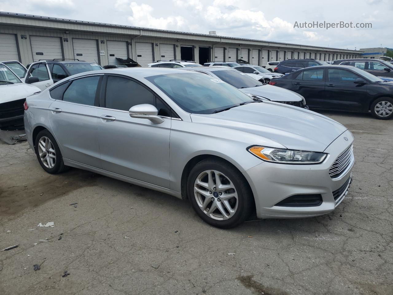 2015 Ford Fusion Se Silver vin: 3FA6P0H78FR290977