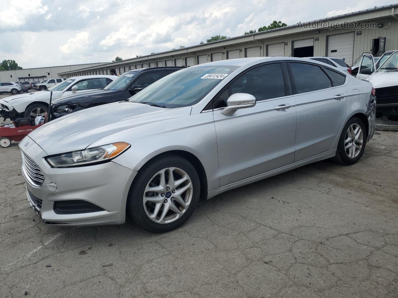 2015 Ford Fusion Se Silver vin: 3FA6P0H78FR290977