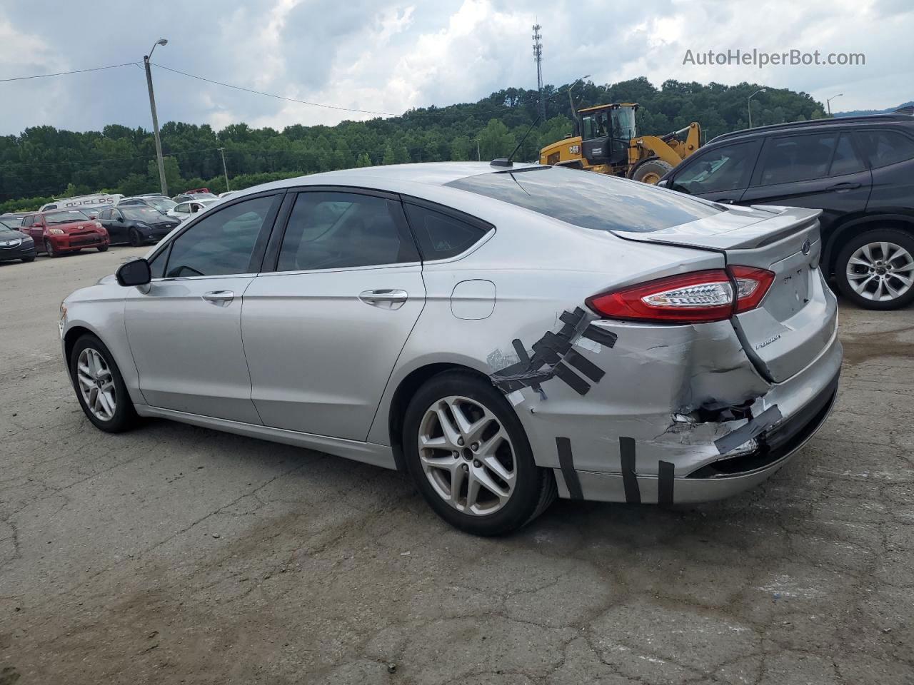 2015 Ford Fusion Se Silver vin: 3FA6P0H78FR290977