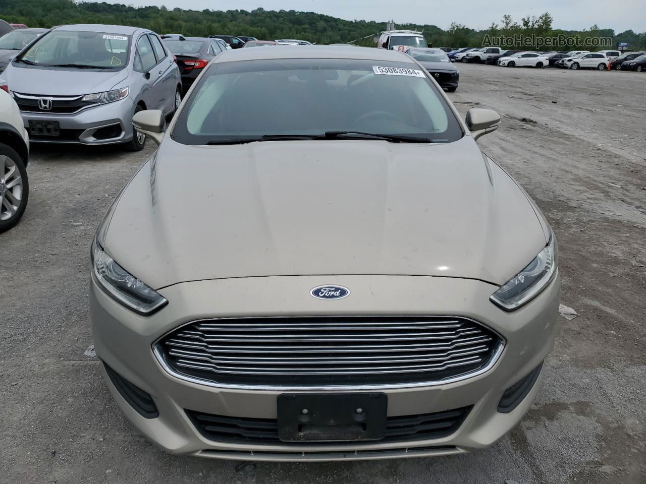 2015 Ford Fusion Se Золотой vin: 3FA6P0H78FR303596