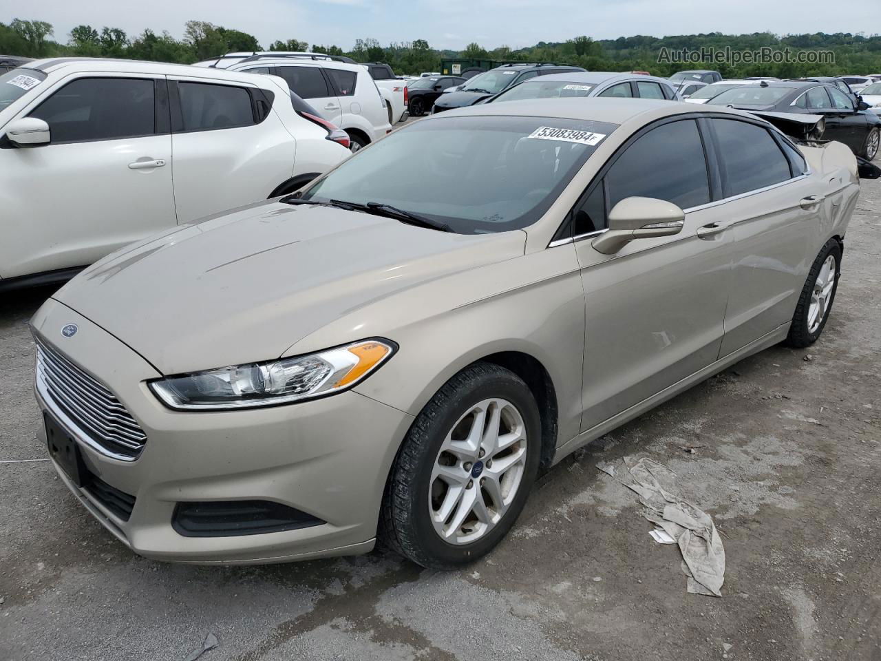 2015 Ford Fusion Se Золотой vin: 3FA6P0H78FR303596