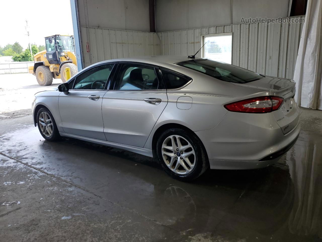 2016 Ford Fusion Se Silver vin: 3FA6P0H78GR117316