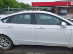 2016 Ford Fusion Se White vin: 3FA6P0H78GR117493