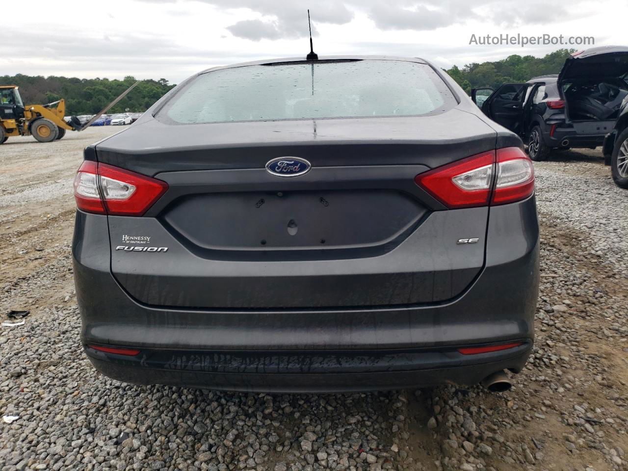 2016 Ford Fusion Se Charcoal vin: 3FA6P0H78GR117851