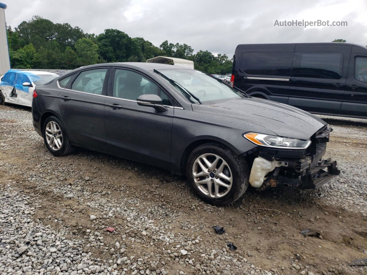 2016 Ford Fusion Se Charcoal vin: 3FA6P0H78GR117851