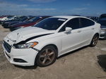 2016 Ford Fusion Se White vin: 3FA6P0H78GR183493