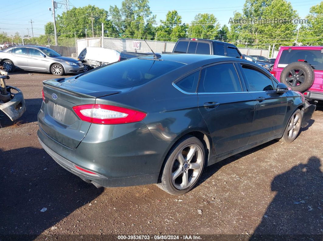 2016 Ford Fusion Se Gray vin: 3FA6P0H78GR191836