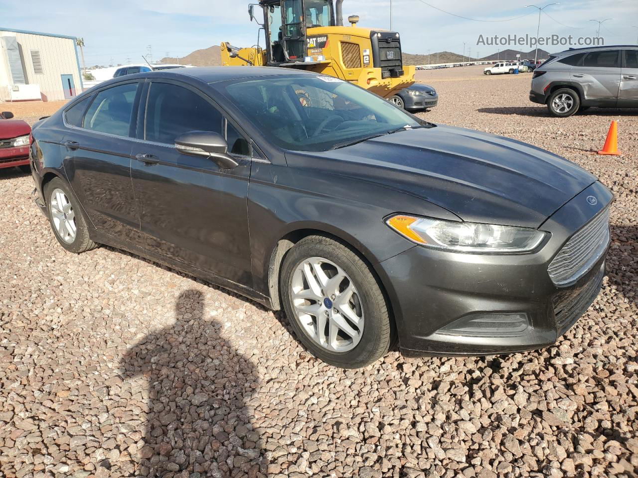 2016 Ford Fusion Se Charcoal vin: 3FA6P0H78GR207484