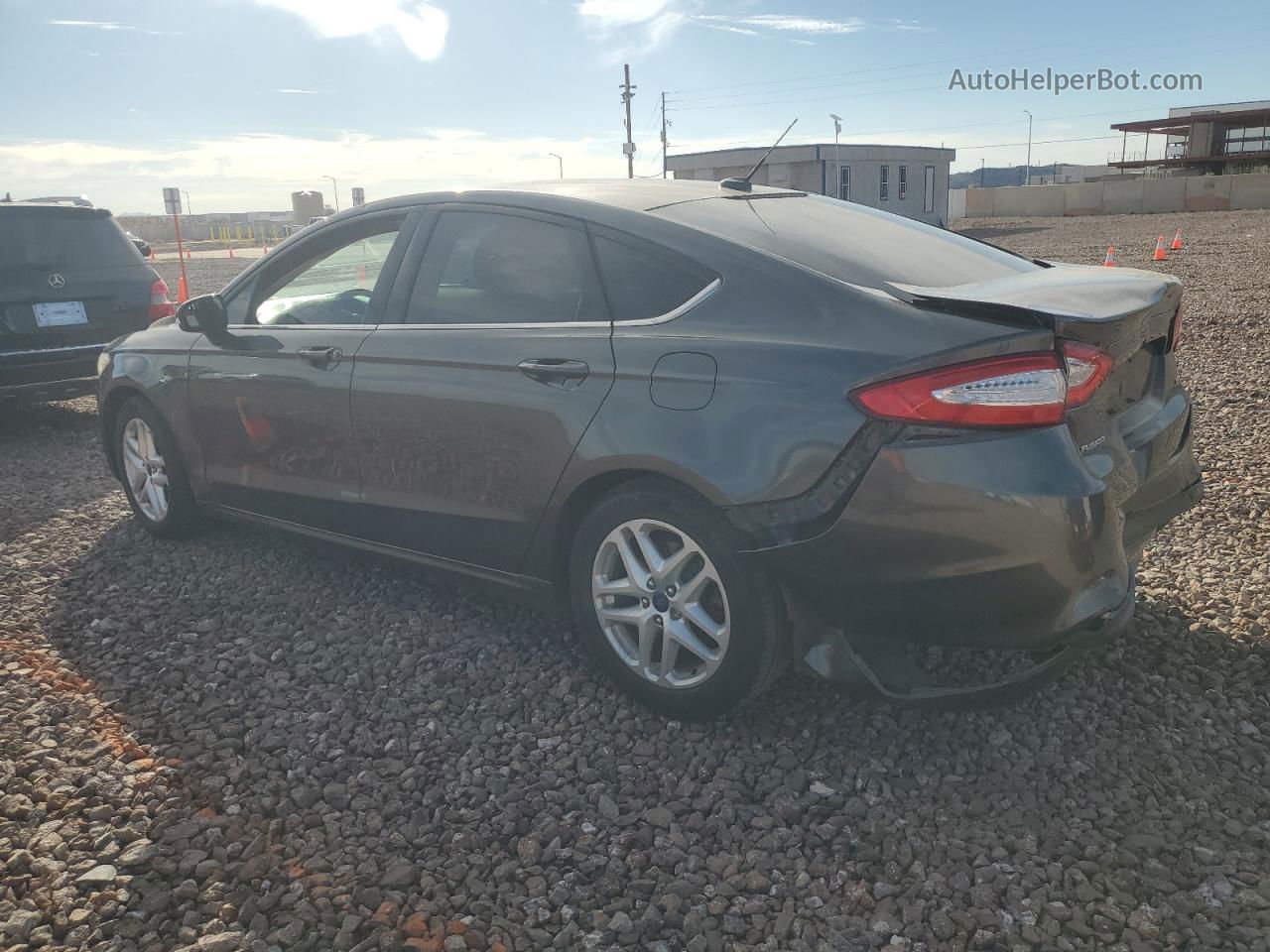 2016 Ford Fusion Se Charcoal vin: 3FA6P0H78GR207484