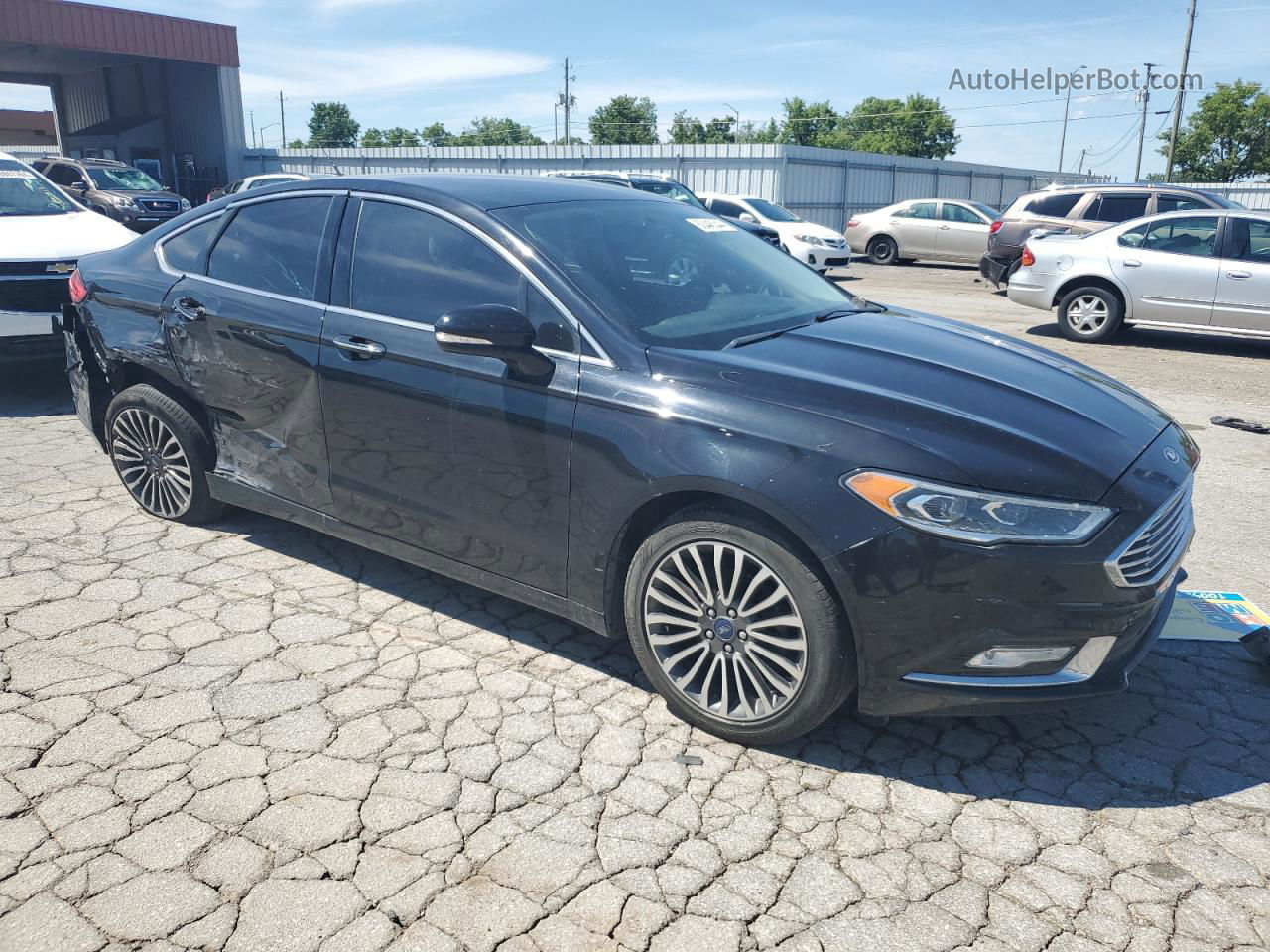 2016 Ford Fusion Se Black vin: 3FA6P0H78GR359006