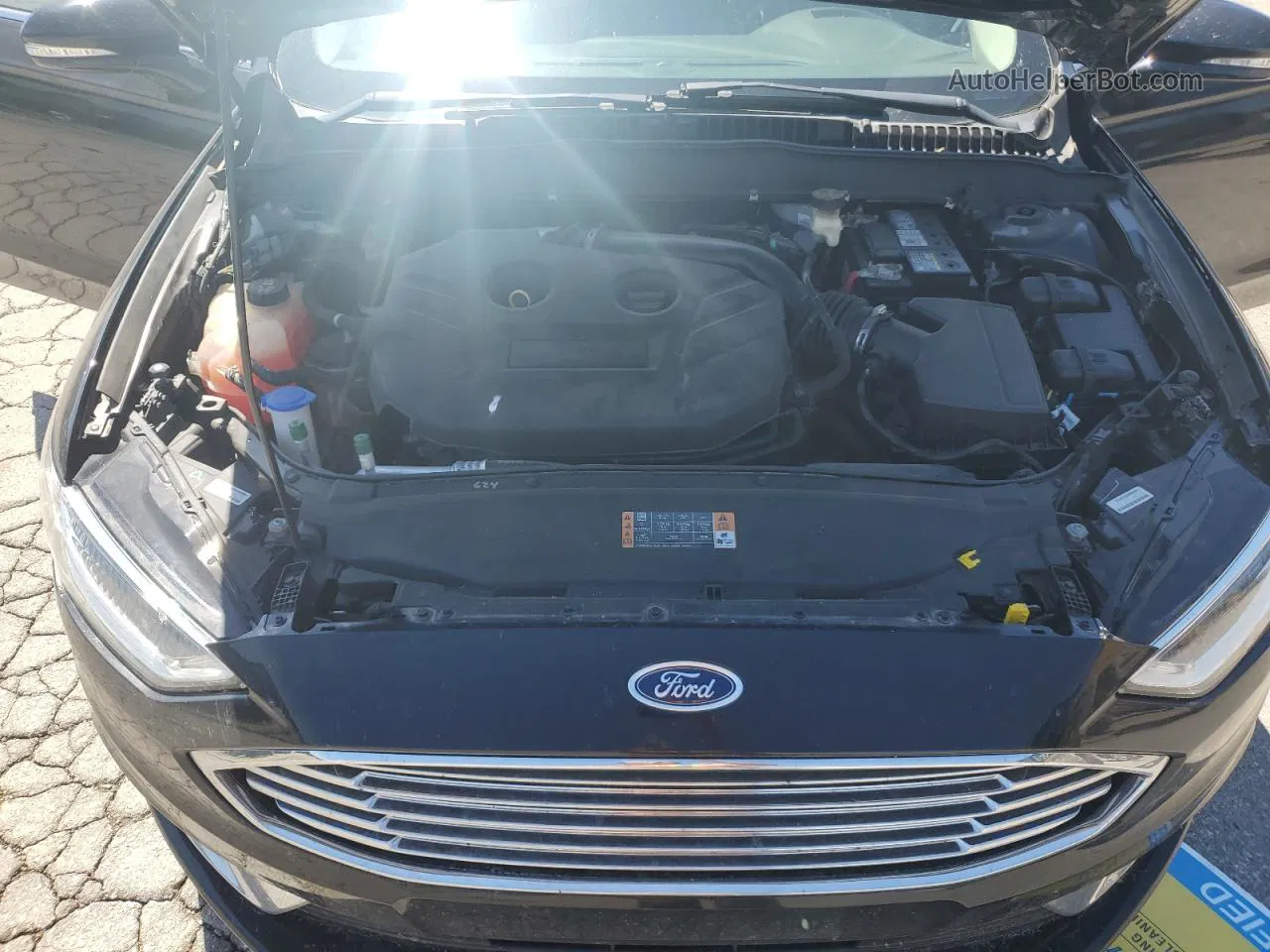 2016 Ford Fusion Se Черный vin: 3FA6P0H78GR359006