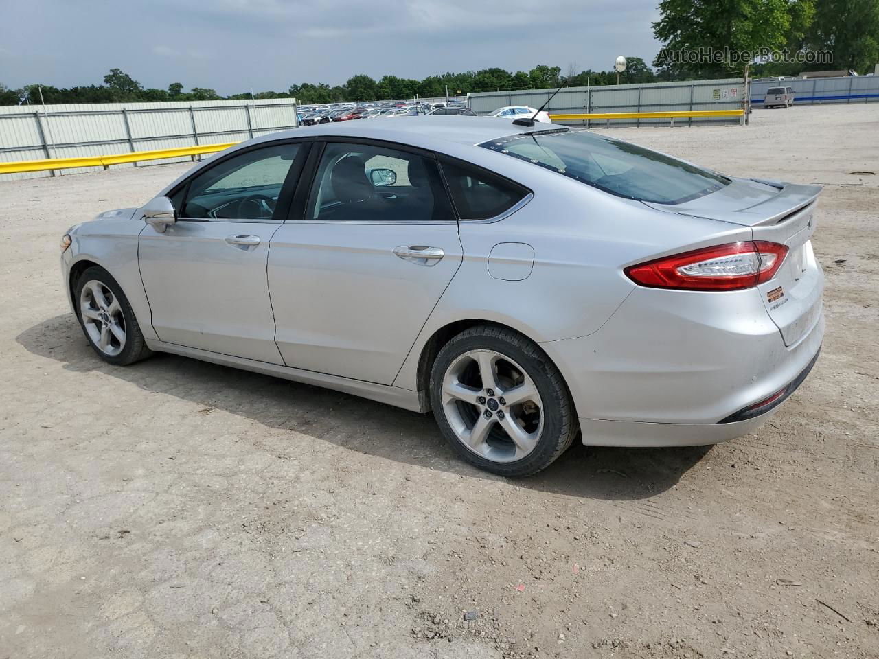 2016 Ford Fusion Se Silver vin: 3FA6P0H78GR404493