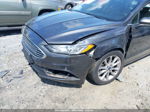 2017 Ford Fusion Se Gray vin: 3FA6P0H78HR145246