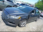 2017 Ford Fusion Se Gray vin: 3FA6P0H78HR145246