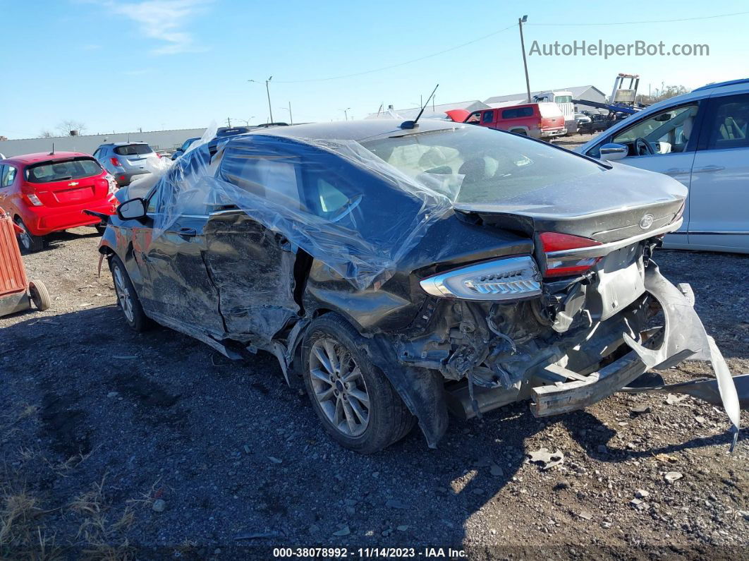 2017 Ford Fusion Se Gray vin: 3FA6P0H78HR167120